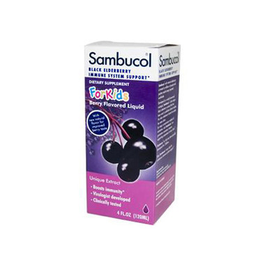 Sambucol Black Elderberry Liquid For Kids (4 fl Oz)