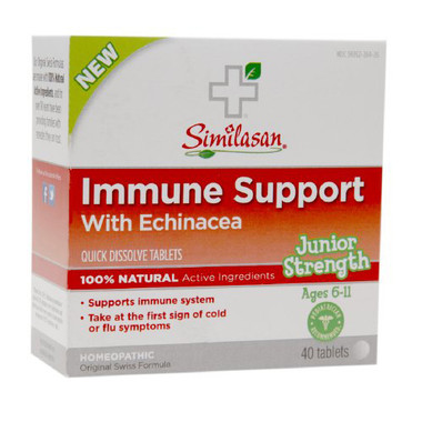 Similasan Immune Support Echinacea Junior Strength Age 6 11 (1x40 ct)
