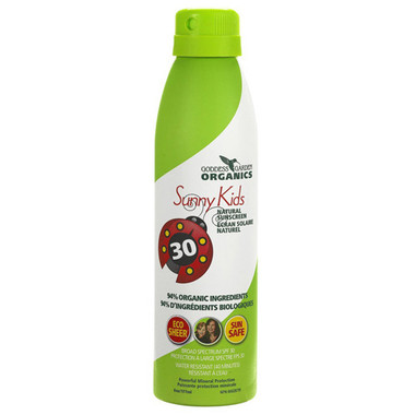 Goddess Garden Organic Sunscreen Sunny Kids Natural SPF 30 Continuous Spray (1x6 Oz)