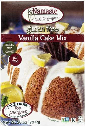 Namaste Vanilla Cake Mix ( 6x26 Oz)
