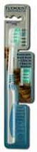 Eco-Dent Toothbrush TerraDent Replaceable Head Toothbrushes Adult31 Soft with Toothbrush(6 CT)