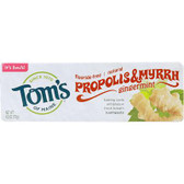 Tom's Of Maine Antiplaque Ginger Propolis & Myrrh Toothpaste (6x4 Oz)