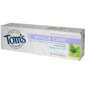 Tom's Of Maine Spearmint Whole Care Gel Toothpaste (6x4.7 Oz)