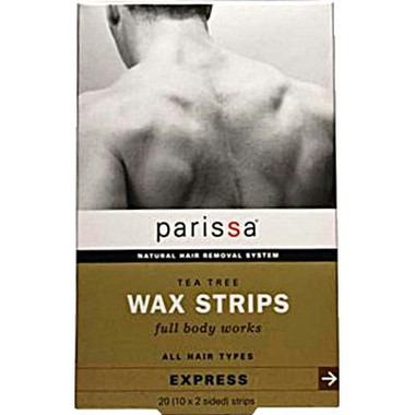 Parissa Men's Tea Tree Wax Strips (1x20 ct)