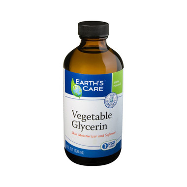 Earth's Care 100% Natural Vegan Glycerin (8 fl Oz)