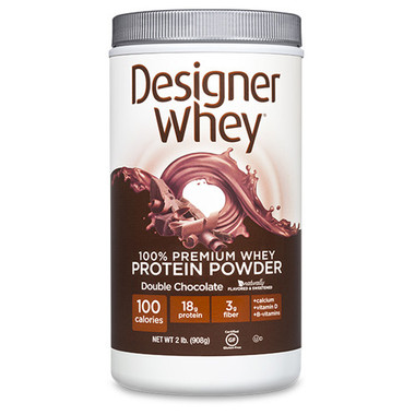 Designer Whey Protein Powder Double Chocolate (1x2Lb)