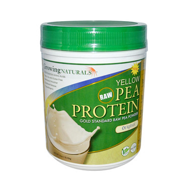 Growing Naturals Yellow Pea Protein Original 16 Oz