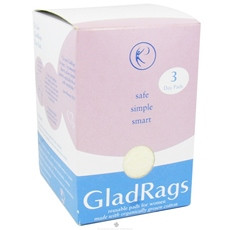 Glad Rags Organic Undyed Day Pads (1x3 CT)