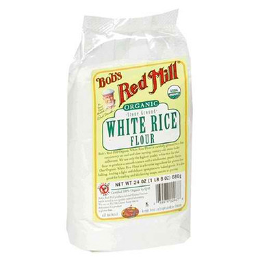 Bob's Red Mill White Rice Flr (4x24OZ )