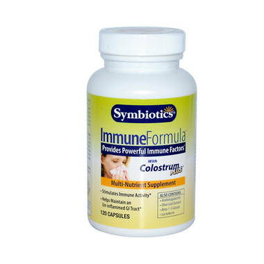 Symbiotics Immune Formula with Colostrum Plus (1x120 Capsules)