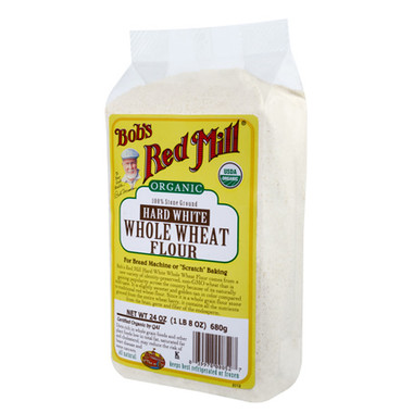 Bob's Red Mill Org Hard White Whole Wheat Flour (4x5lb)