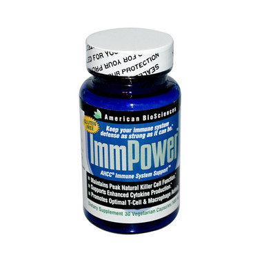 American Bio-Sciences ImmPower AHCC 500 mg (1x30 Capsules)