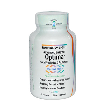 Rainbow Light Advanced Enzyme Optima (90 Veg Capsules)
