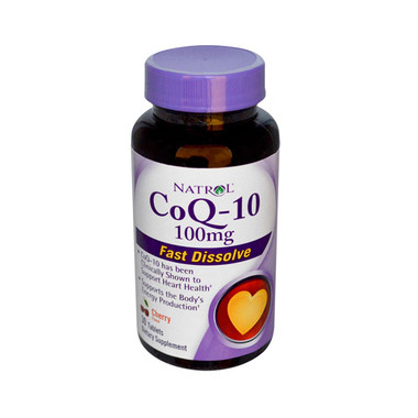 Natrol CoQ-10 Cherry Flavor 30 Tablets