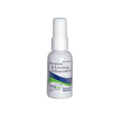 King Bio Homeopathic Attention and Learning Enhancement (1x2 fl Oz)