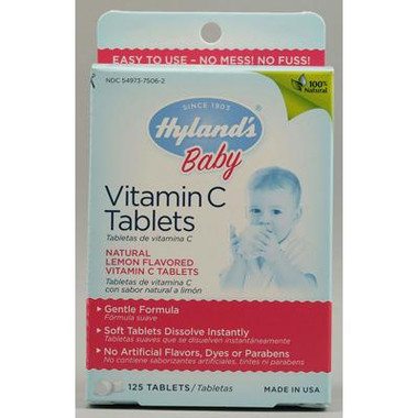 Hyland's Homeopathic Children Vitamin C (1x125 Tab)