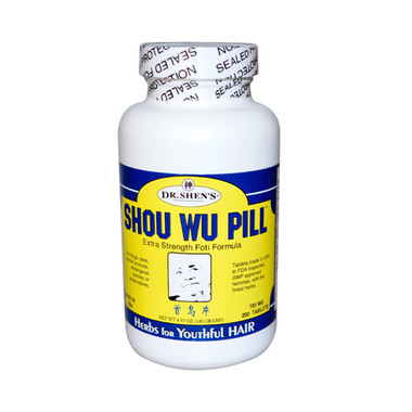 Dr. Shen's Shou Wu Youthful Hair Pill 700 mg (1x200 Tablets)
