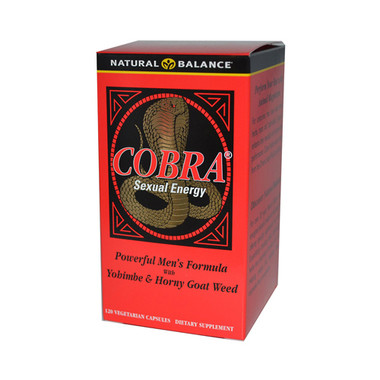 Natural Balance Cobra Sexual Energy (120 Veg Capsules)