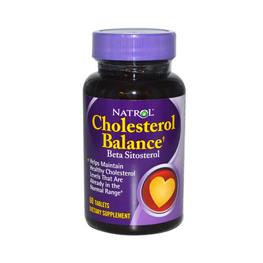 Natrol Cholesterol Balance Beta Sitosterol 60 Tablets