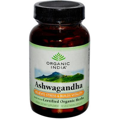 Organic India Organic Ashwagandha (1x90 Vcap)