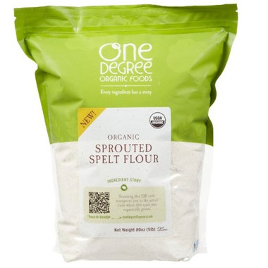 One Degree Organic Sprt Splt Flour (4x80Oz)