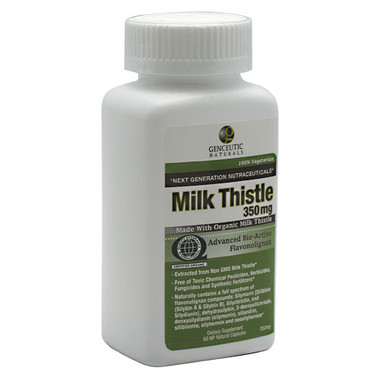 Genceutic Naturals Milk Thstl 350Mg (1x60CAP )