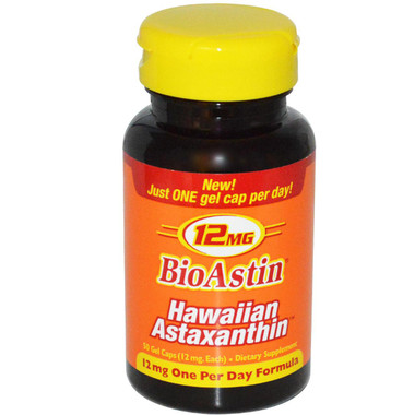 Nutrex Hawaii BioAstin Hawaiian Astaxanthin 12mg (1x50Sgel)
