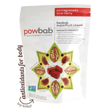 Powbab Baobab Super Fruit Chews (6x30CT)