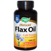 Nature's Way Flax Oil 1000Mg (1x100SGEL)