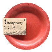 Susty Party 10" Plate Red (12x8 CT)