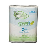 Green 2 Paper Towels 2 Roll (24x2Pack)
