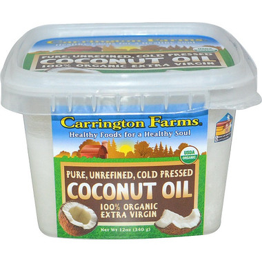 Carrington Farms Organic Coconut Oil (6x12Oz)