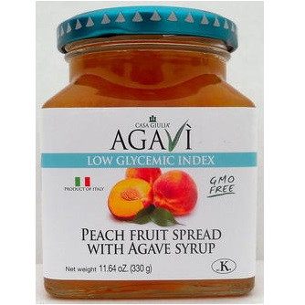 Casa Giulia Agavi Peach Fruit Spread (6x11.64Oz)