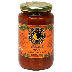 Rising Moon Organics Garlic And Basil Pasta Sauce (12x14Oz)