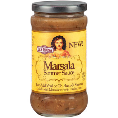 Gia Russa Marsala Simmer Sauce (6x16OZ )