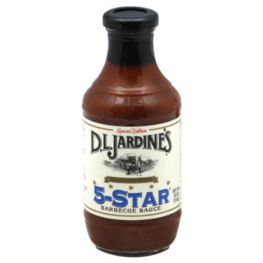 DL Jardines Sauce 5 Star BBQ (6x18Oz)