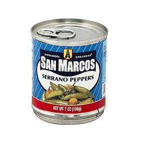 San Marcos Serrano Pepper (6x26Oz)