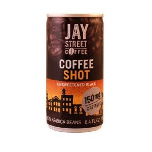 Jay Street Coffee Shot Unsweetened Black (20x6.4Oz)