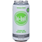 Hiball Sparkling Energy Water Lemon Lime (6x4Pack)