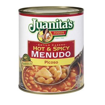 Juanitas Menudo Hot Spicy (12x25Oz)
