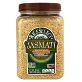 Rice Select Premium Jasmati Brown Rice (4x30Oz)