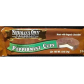 Newman's Own Organic Dark Choc Peppermint Cups (24x1.2 Oz)