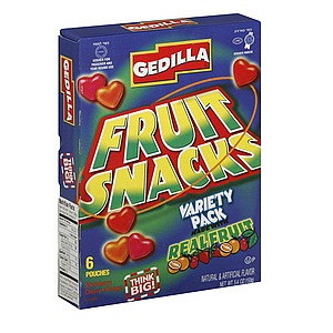 Gedilla Fruit Snks Variety (12x5.4OZ )