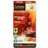 Salazon Chocolate Co Dark Chocolate wxSea SaltxCayenne (12x2.75 OZ)