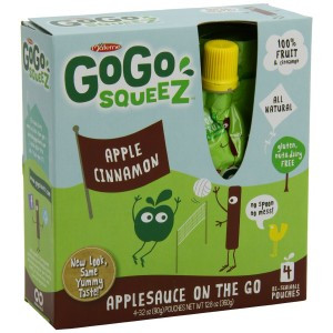 Gogo Squeez Og1 Apple Cinamon (12x4Pack)
