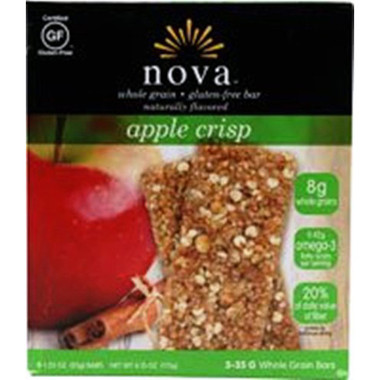 Nova Bar Whole Grain Apple Crisp 1.48 Oz (1 Case)