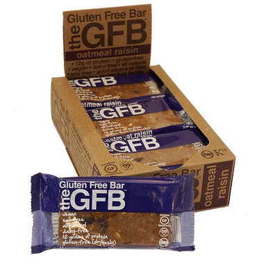 The GFB Oatmeal Raisin Bar Gluten Free (12x2.05Oz)