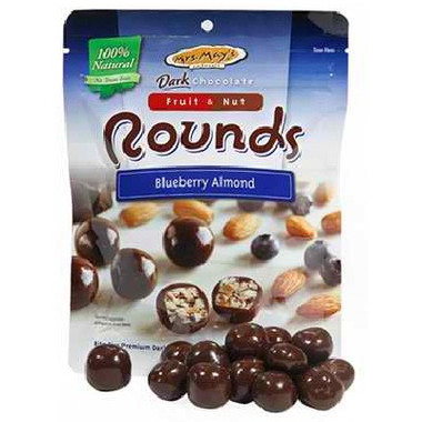Mrs May's Naturals DChocolate BluBerry Almond Rnd (6x4OZ )
