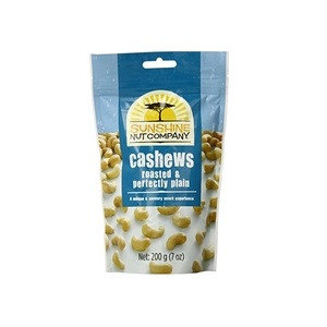Sunshine Nut Plain Roast Cashews (12x7Oz)