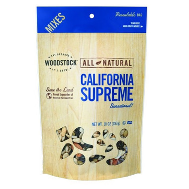 Woodstock California Supreme Snack Mix (8x10Oz)